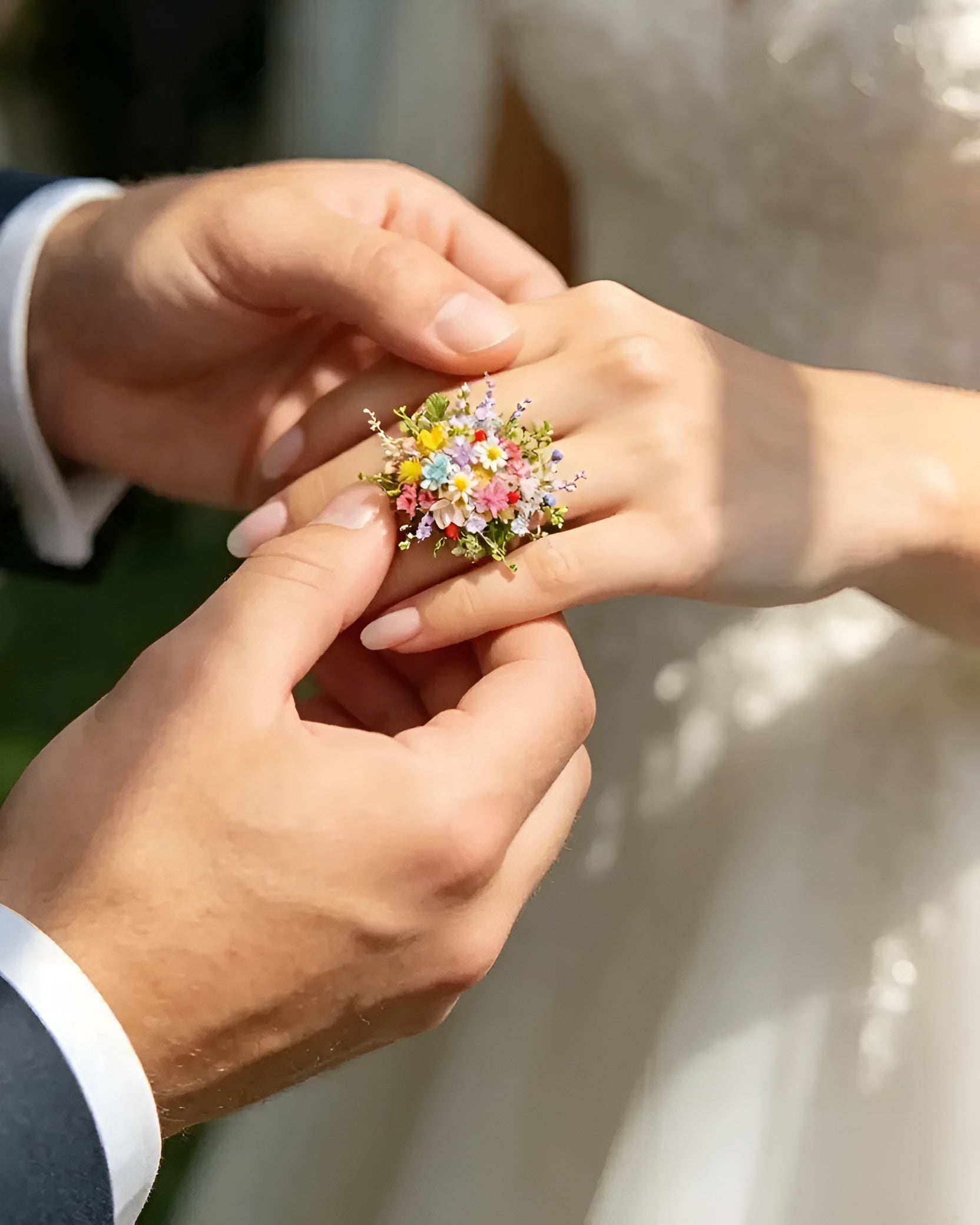 Flower Bouquet Ring